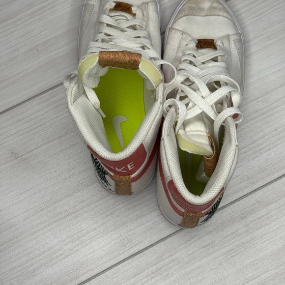 Nike Blazer Mid 77 Sneakers SE Botanical‎ Catechul Cork Casual Shoes Size 7 - Picture 5 of 12